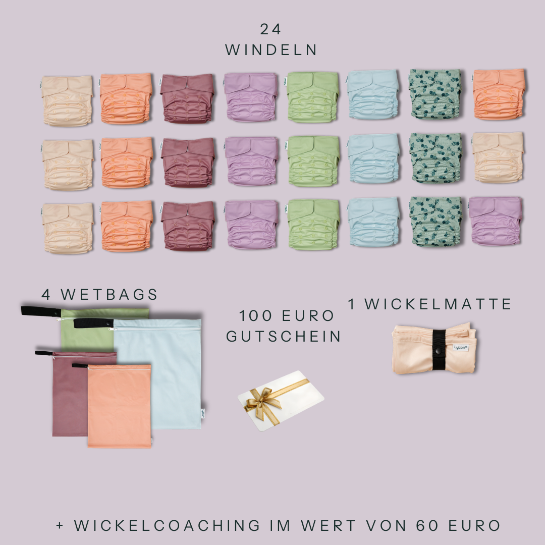 Komfort Set 24 Candy Colors Größe 1